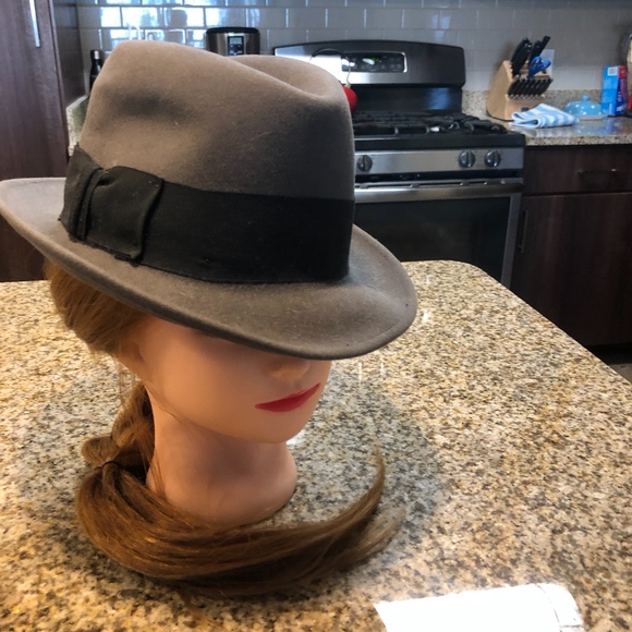 Vintage Hat, Vintage Fedora main image 10